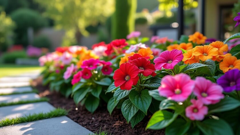 découvrez les impatiens de nouvelle-guinée, des fleurs colorées et résistantes, idéales pour embellir votre jardin en 2025 avec éclat et facilité.