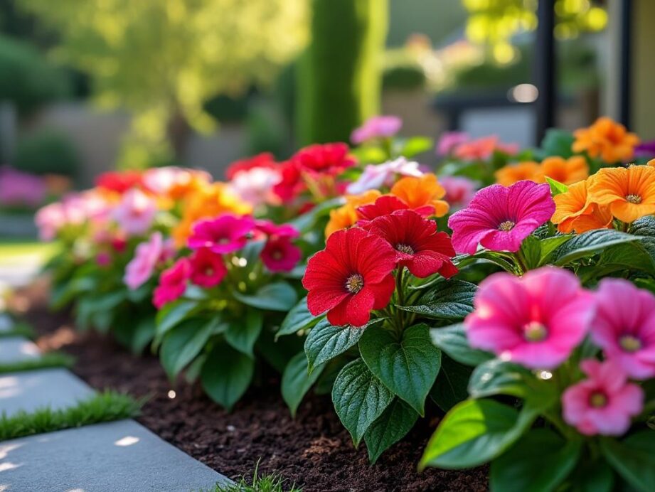 découvrez les impatiens de nouvelle-guinée, des fleurs colorées et résistantes, idéales pour embellir votre jardin en 2025 avec éclat et facilité.