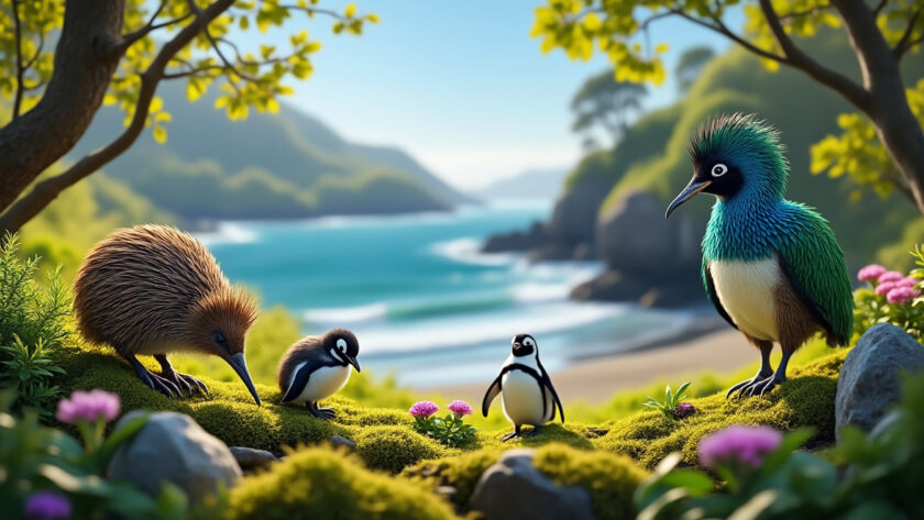 explorez la richesse de la faune unique de nouvelle-zélande et découvrez des animaux exceptionnels que l'on trouve uniquement sur cette île fascinante.