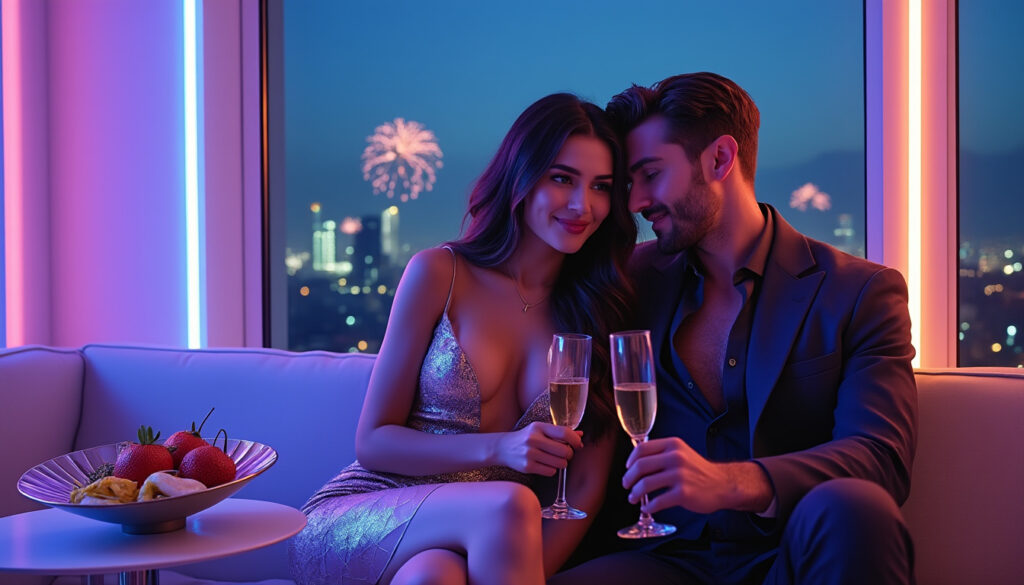 vivez un réveillon du nouvel an 2025 unique et insolite à deux, entre surprises et moments inoubliables pour bien commencer la nouvelle année.